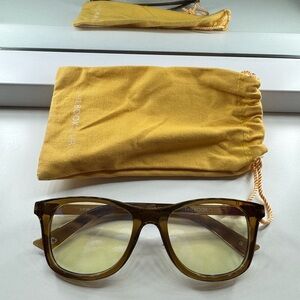 The Book Club Brown Blue Light Glasses